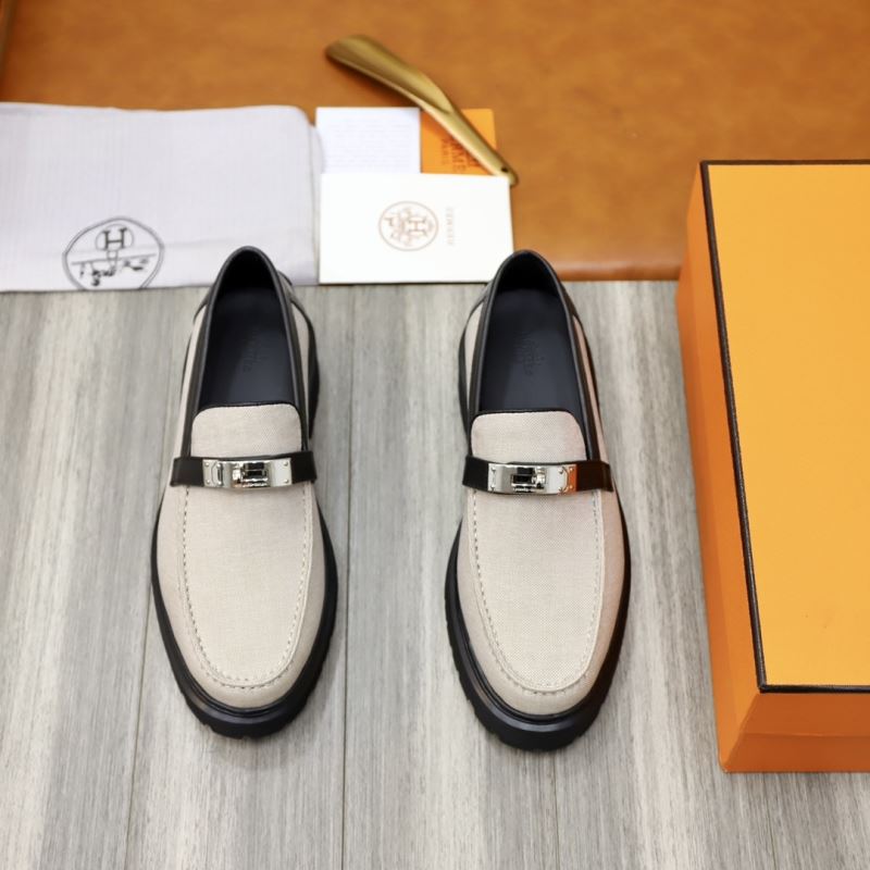 H**mes leather shoes